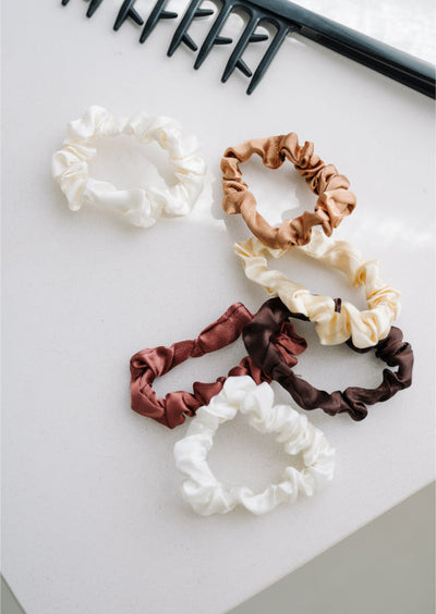 <tc>Rylee Silky Hair Ties (5 Pak)</tc>