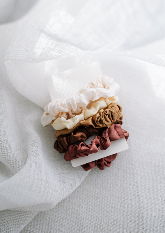 <tc>Rylee Silky Hair Ties (5 Pak)</tc>